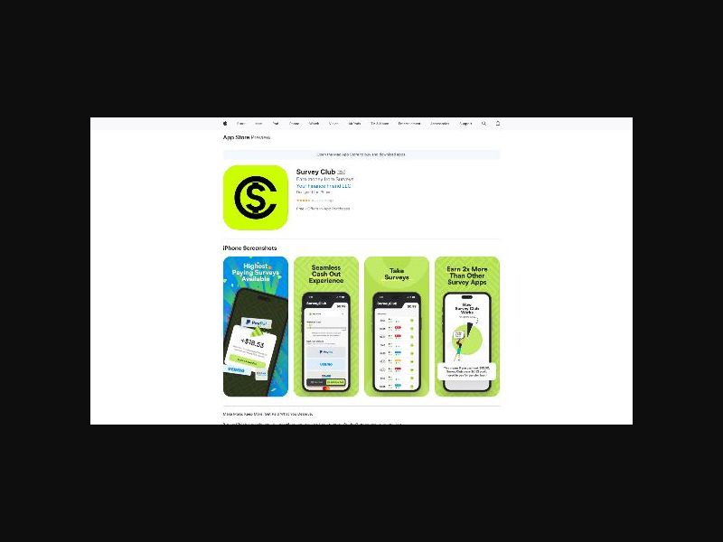 Survey Club - iOS SOI (US,CA)