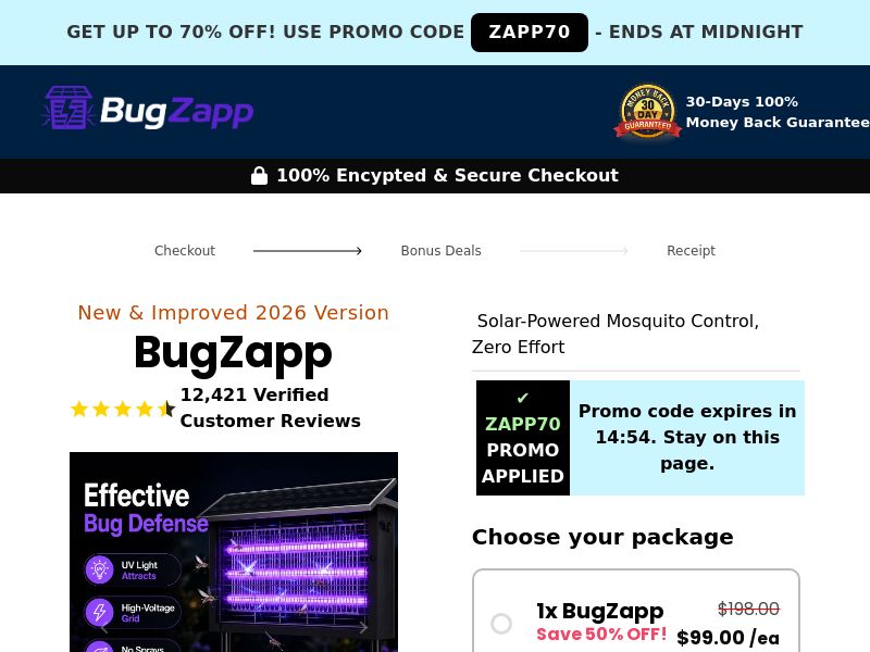 BugZapp - DTC [US,UK] (Social,Banner,Native,Push,SEO,Search,Brand Bidding) - CPA
