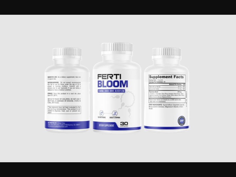 Ferti Bloom - capsules for potency (CPS)