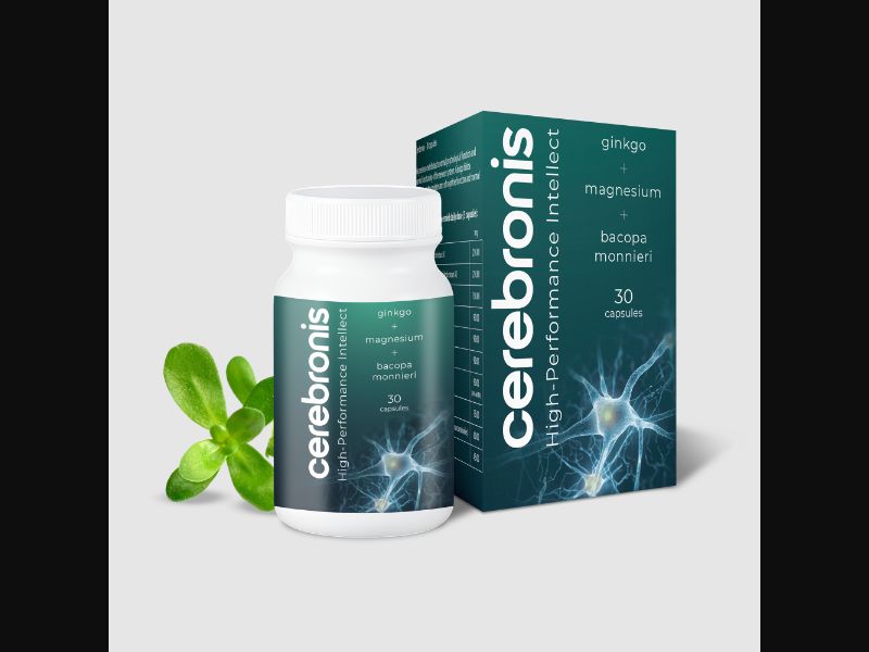 Cerebronis - Brain activity stimulator [DE] — 100$+ per lead with upsells