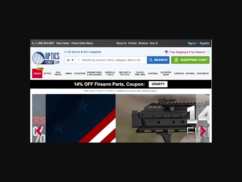 Optics Planet - Sports Optics - RevShare (US)