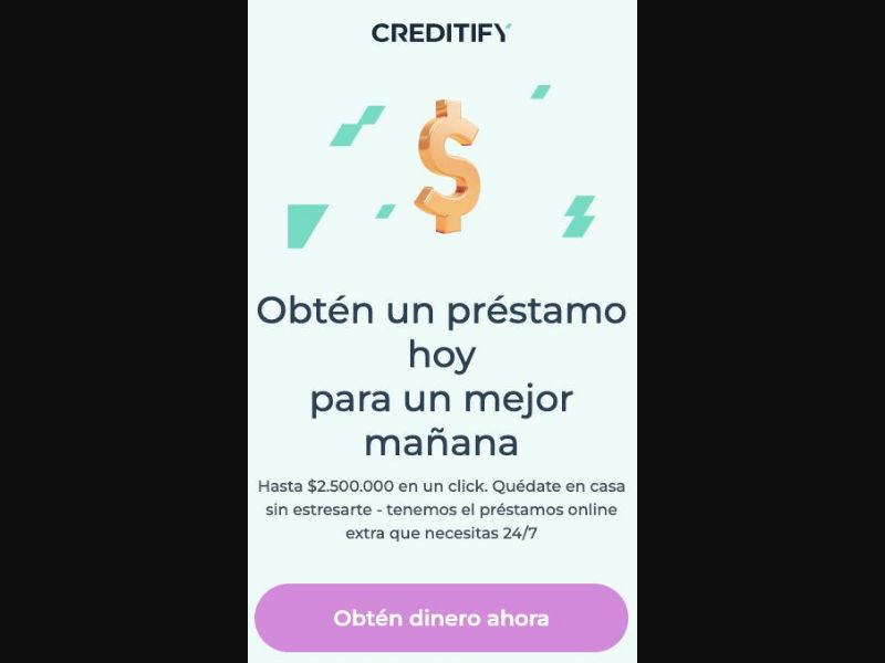 32770 - CO - [WEB+MOB] - Creditify Loans - CPL DOI