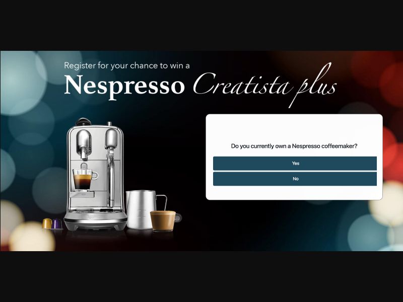 AU - Quiztionnaire - Nespresso $ - - (CPL)