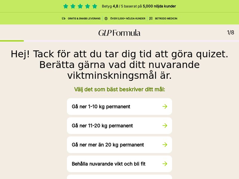 GLP Formula(H) SS - SE