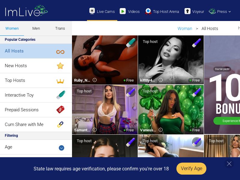 ImLive - Revshare Lifetime