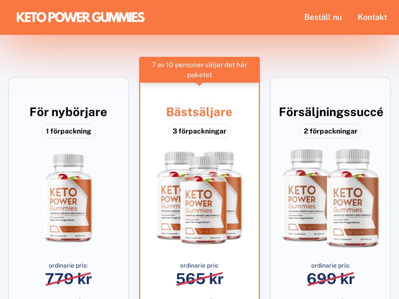 ! NEW OFFER - Keto Power Gummies - DTC [SE] (Social,Banner,Native,Push,SEO,Search,Brand Bidding) - CPA