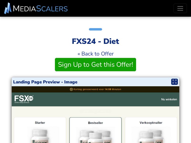 FXS24 - Diet {+DTC, Quiz} [NL]