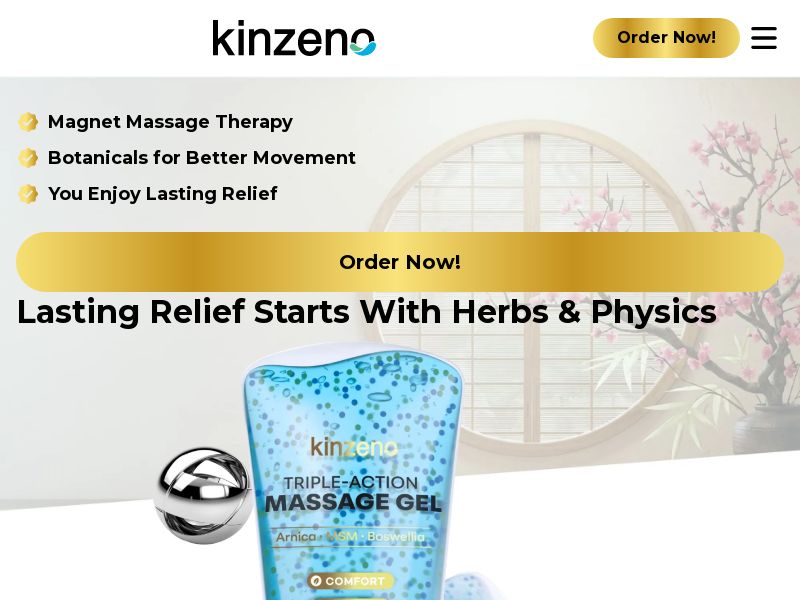 Kinzeno V2 Magnetic Gel Roller [INTL] (Banner,Native,Social,Search,SEO) - CPA {No BrandBidding} 