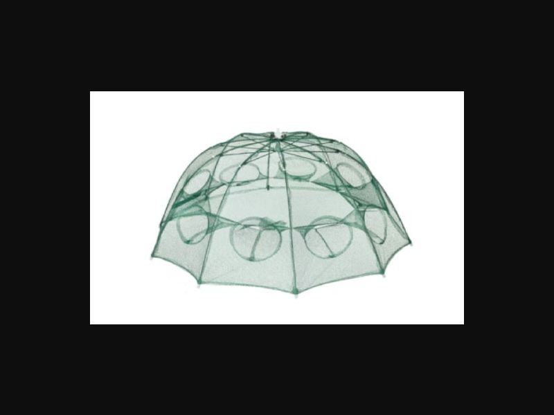 Automatic Folding Fishing Net Trap Spider