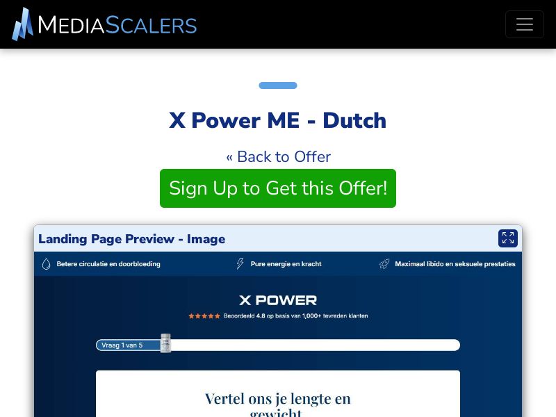 X Power ME - Dutch (Event Tracking) [BE]