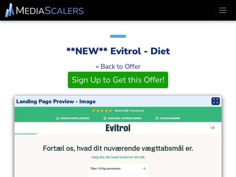 Evitrol - Diet {+DTC, Quiz} [DK]