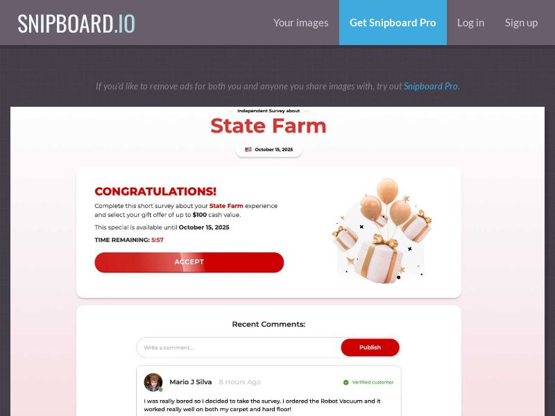 Alphabet - Offervall State Farm US - CC Submit
