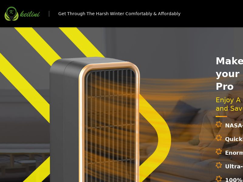 Keilini Portable Heater (pro) SS - US/CA/UK/AU