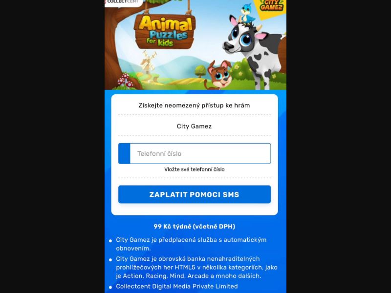 [MOB] OW - City Gamez /CZ [T-Mobile] - PIN