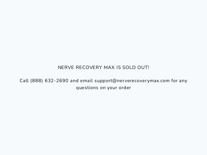 Nerve Recovery Max SS - US/UK/CA/NZ/AU (No PPC/SEO)