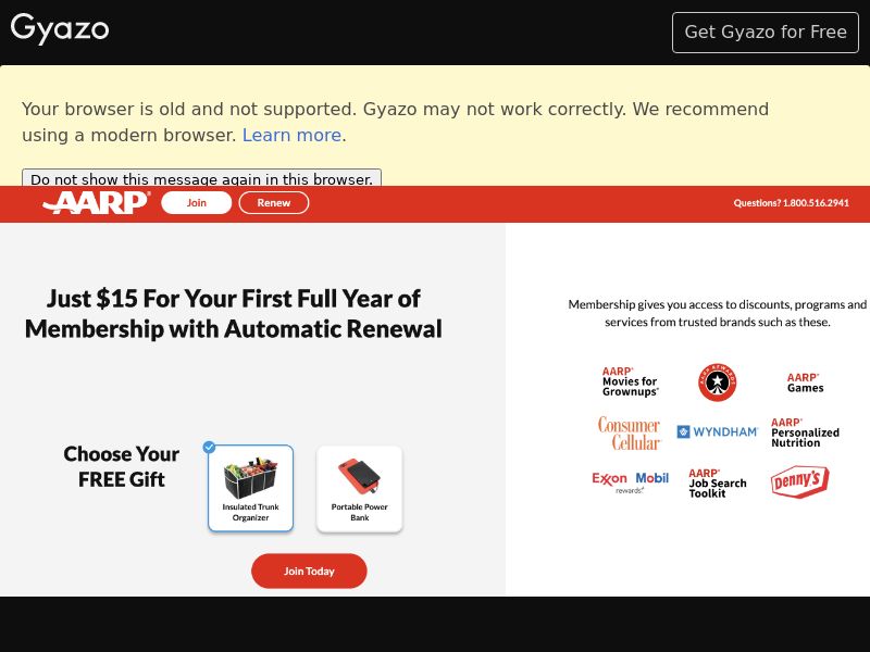 AARP - Become a Member and Save 25% - CPA | US
