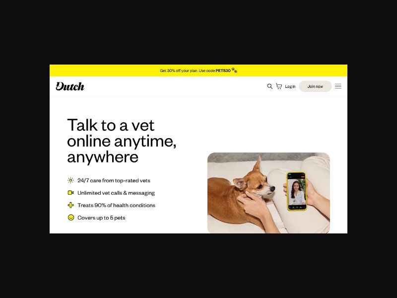 Dutch - Online Vet and Rx for Dogs and Cats - CPS (US)