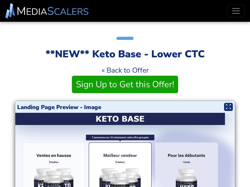 Keto Base - Lower CTC {+DTC} (Event Tracking) [FR]