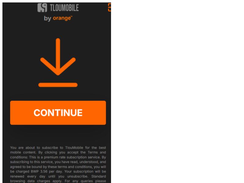 Mobile Content Orange