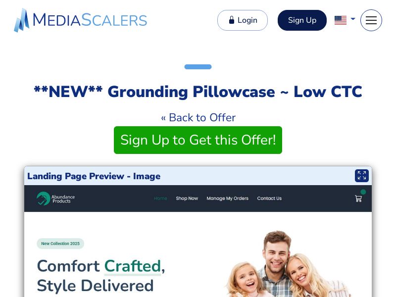 Grounding Pillowcase ~ Low CTC [DE]