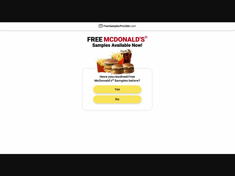 Trendndaily - McDonalds Freebies - US - (Social Only)