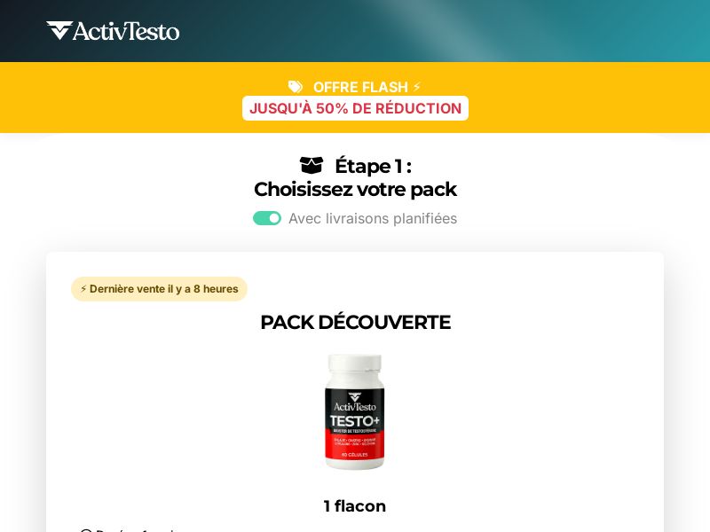 ! NEW OFFER - ActivTesto - DTC [FR,BE] (Social,Banner,Native,Push,SEO,Search) - CPA {No BrandBidding}