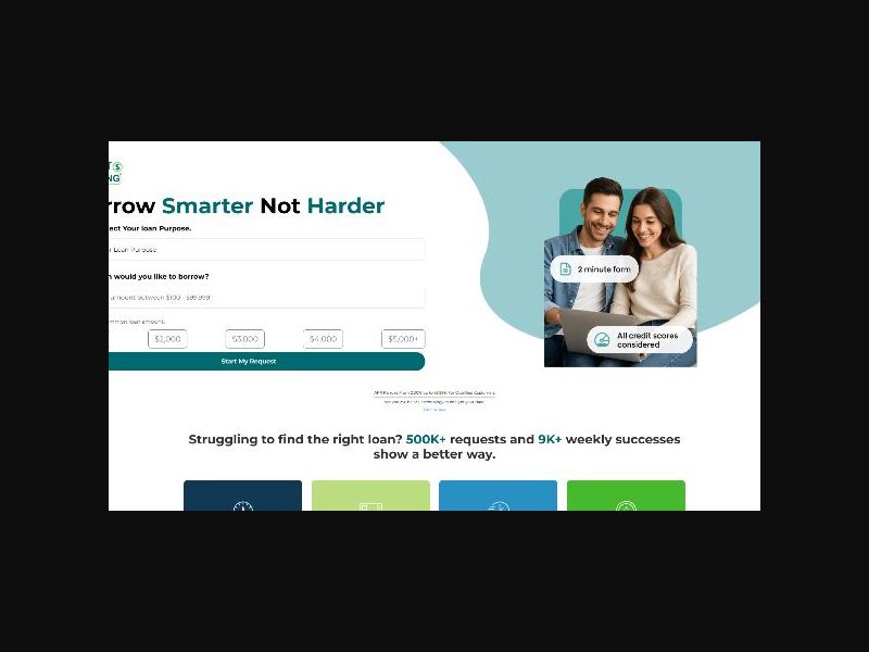 CreditNLending.com - Loans up to $100k - CPA (US)