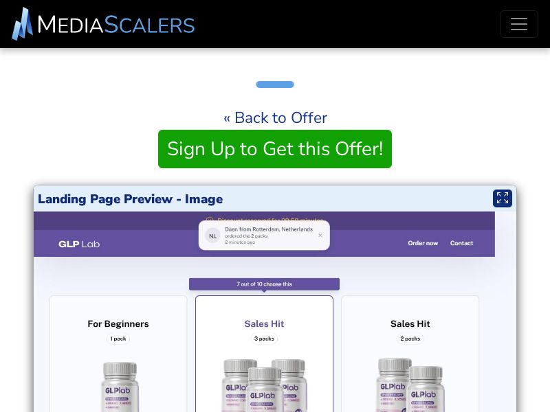 GLP Lab - Lower CTC - DTC (Event Tracking) [UK]