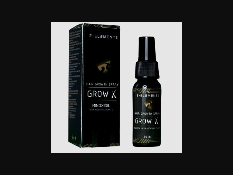 Grow X - hair spray | no price