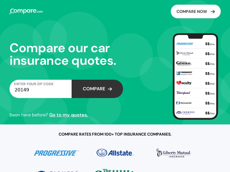Compare.com - Auto Insurance Quotes - CPS (US)
