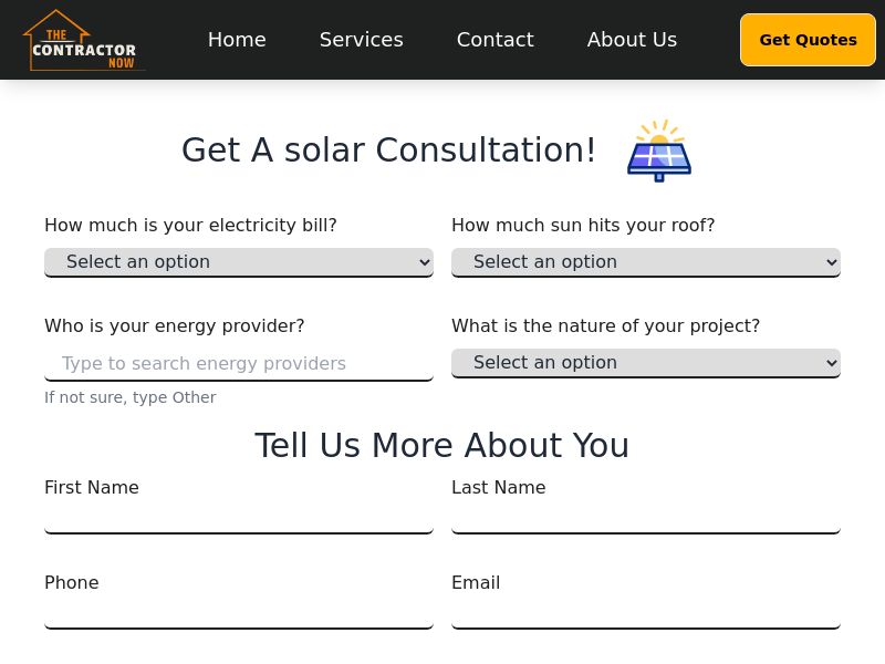 The Contractor Now - Solar