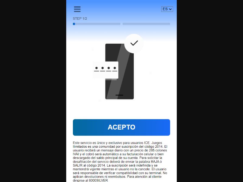 [MOB] Entertainment Blue /CR [ICE] Click2Sms