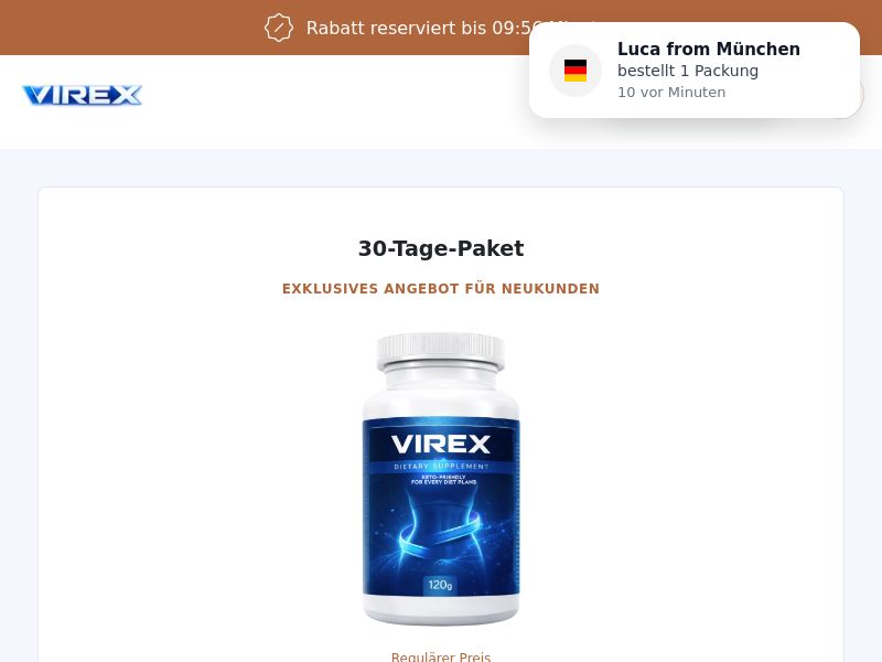 ! NEW OFFER - Virexon Plus V3 - DTC [Multi-GEO] (Social,Banner,Native,Push,SEO,Search) - CPA {No BrandBidding}