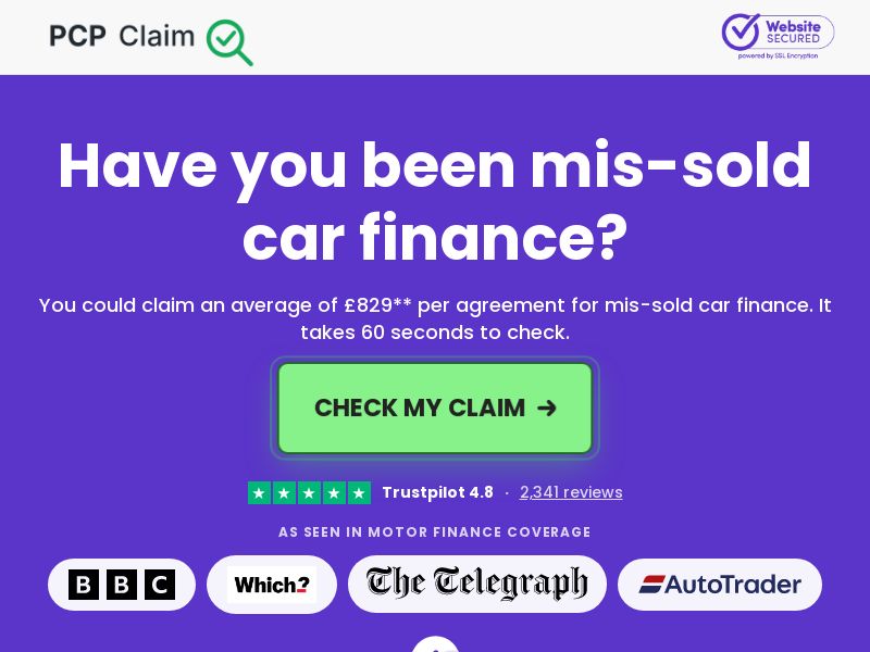 PCP Claim - Car Finance CPL [UK]