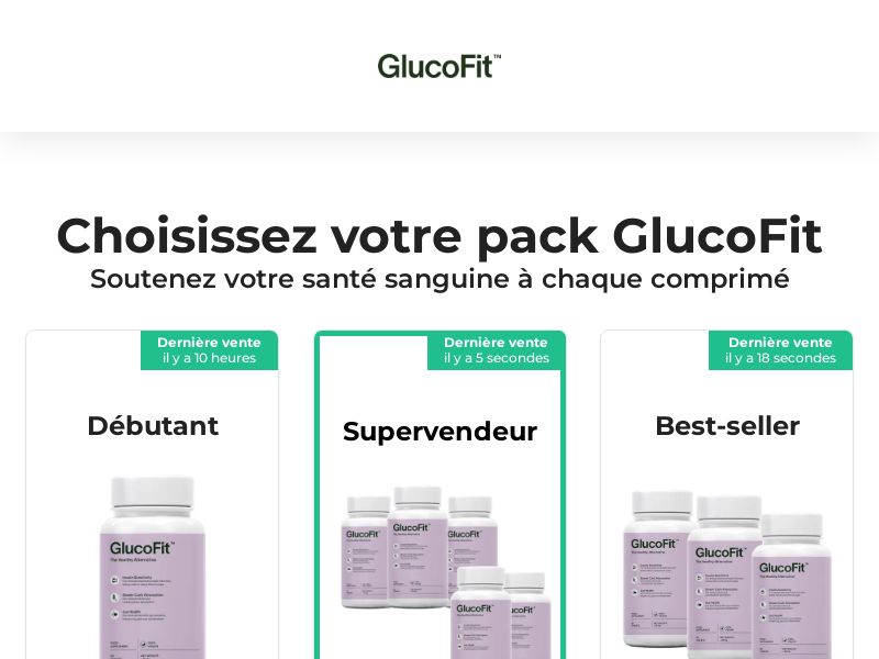 GlucoFit SS - FR/BE/CH