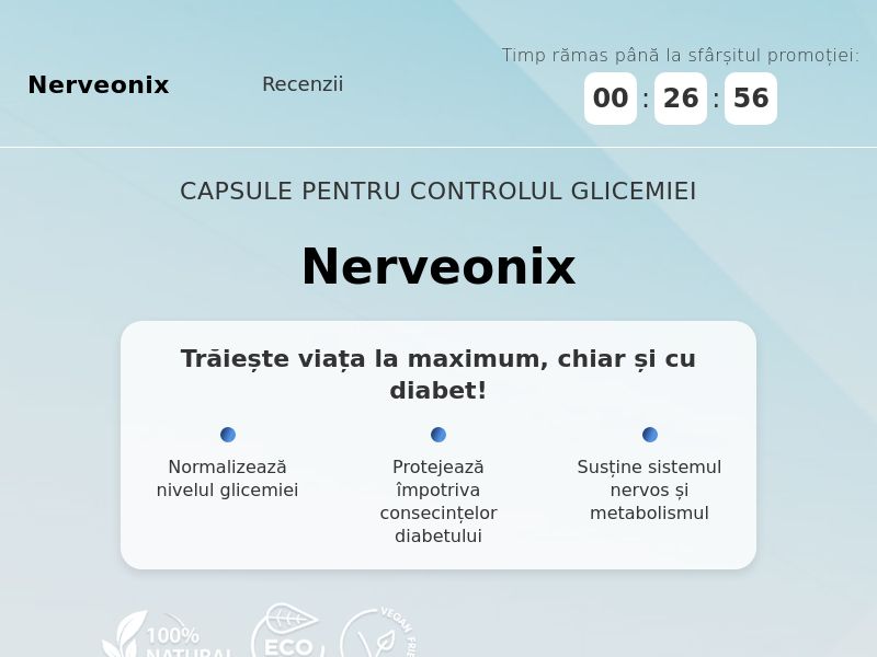 Nerveonix n20 119 RON - Neuropathy HOLD