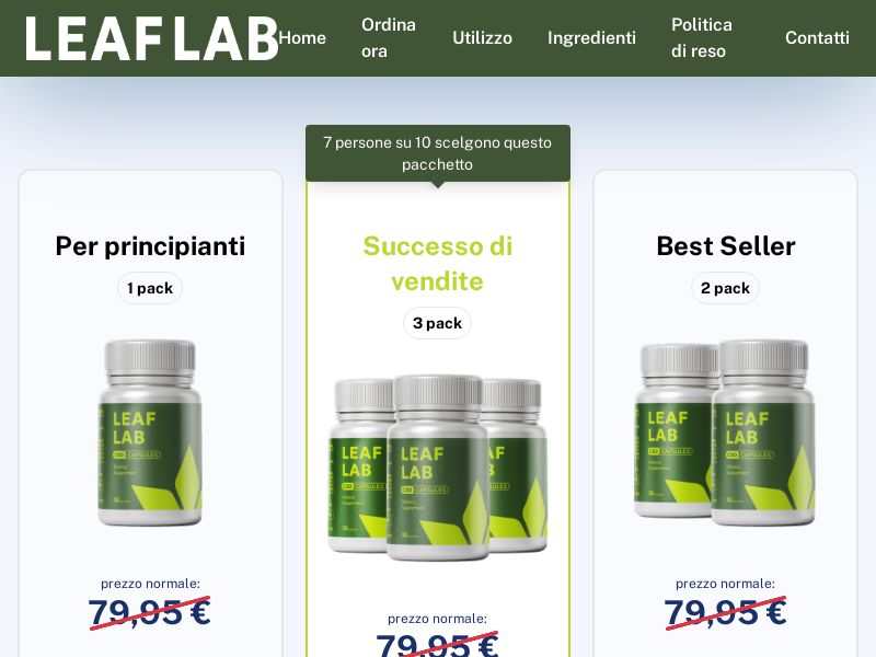 Leaf Lab | IT | D2C