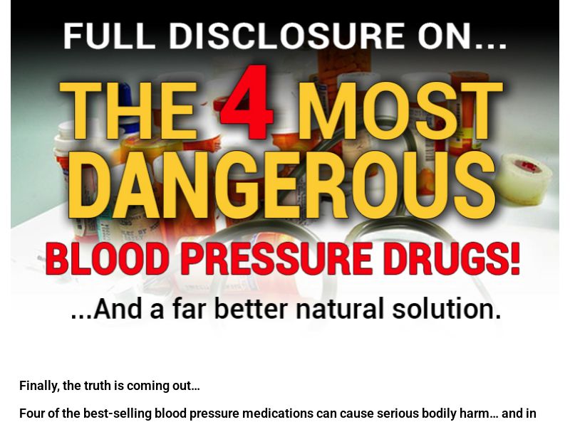 The Blood Pressure Solution SS - US/CA/AU/NZ/MX