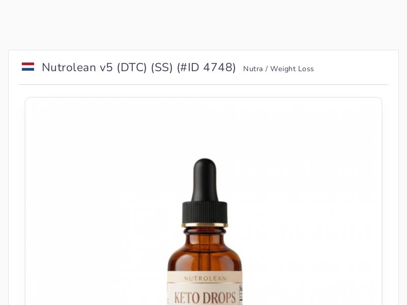 Nutrolean v5 (DTC) (SS)
