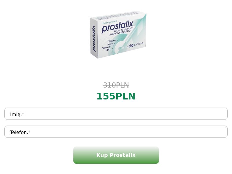 Prostalix PL (prostatitis) - FULL PRICE