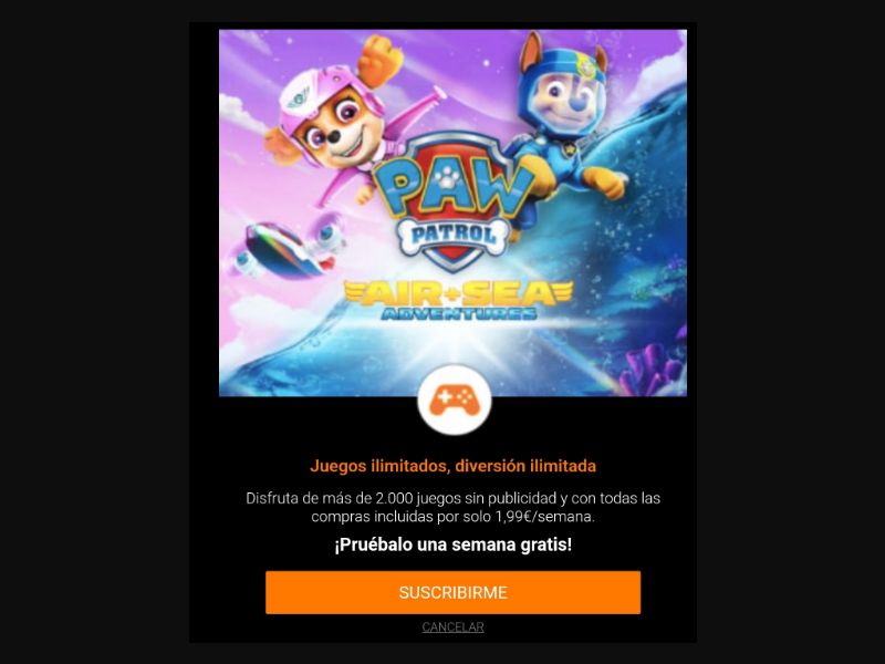 [MOB] Disney Games /ES [Orange] 2 Click