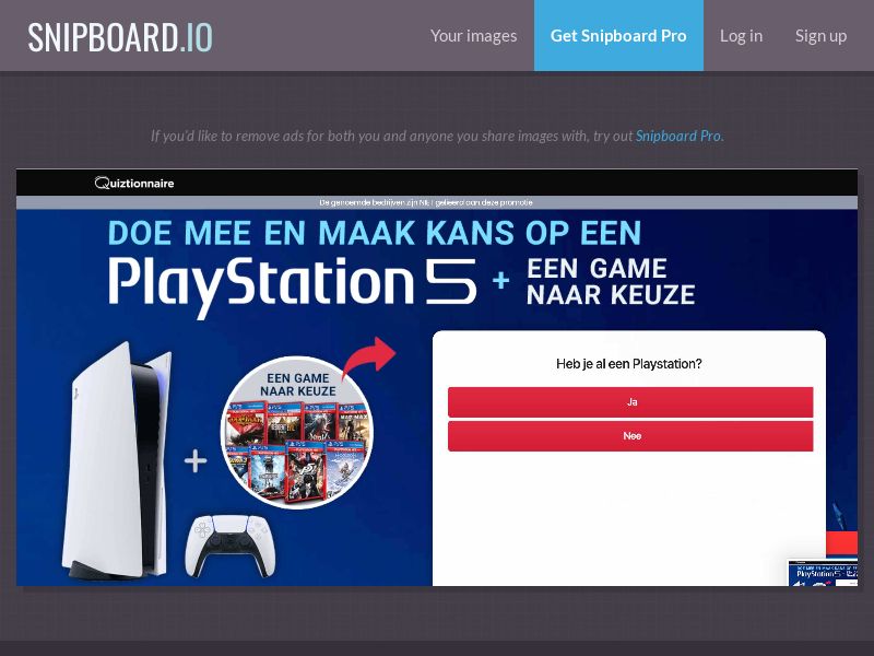 NectarContests - PlayStation 5 NL - SOI