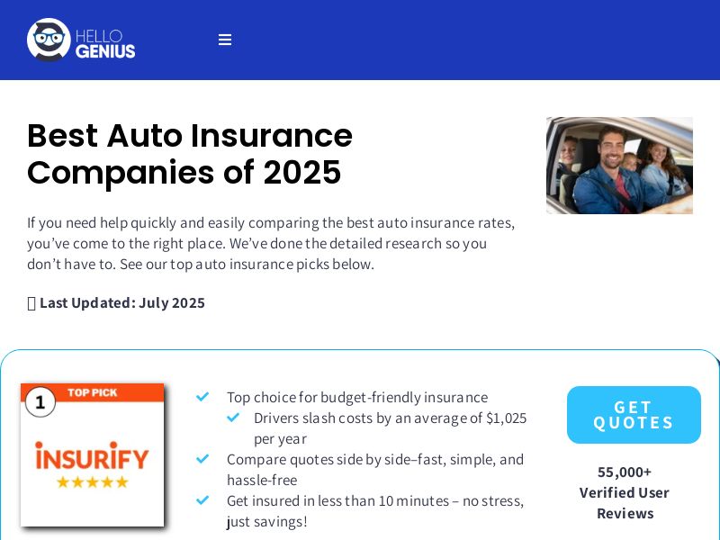 HelloGenius Auto Insurance (US) (CPL) (SOI)
