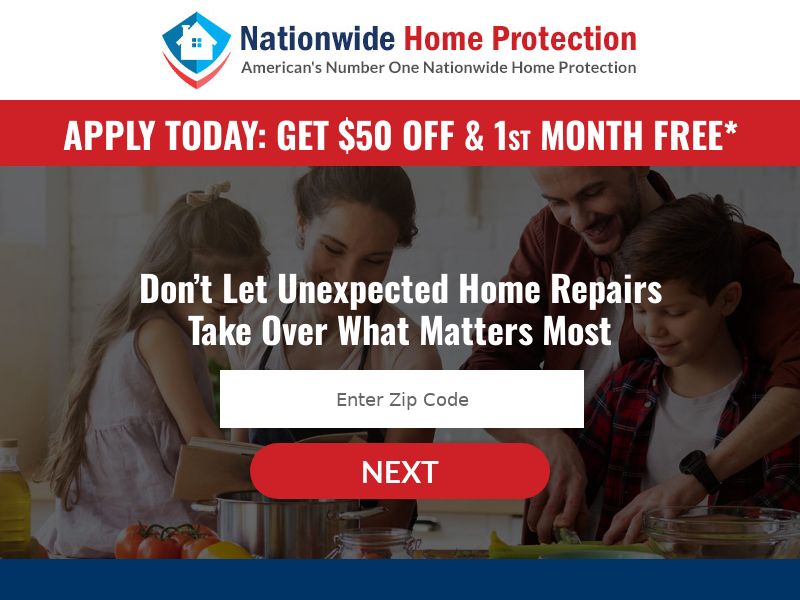 Nationwide Home Protection - CPL - Email Only | US