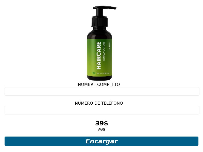 Haircare gel SV - hair loss remedy