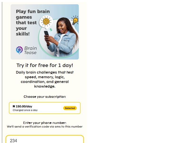 Brain Tease (NMB) MTN