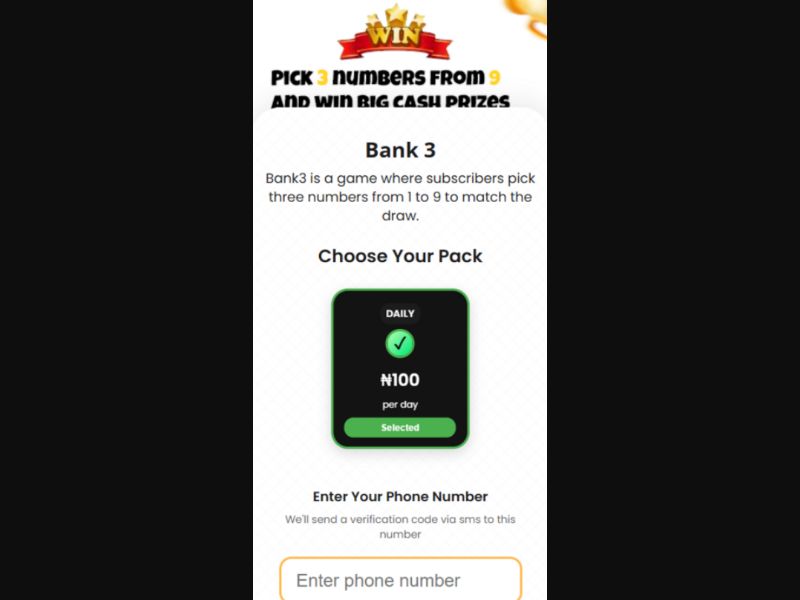 [MOB] Bank /NG [MTN] 2 Click [billable]