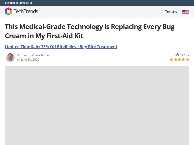 BiteRelieve Insect Bite Treatment - Advertorial [INTL] (Social,Banner,Native,Push,SEO,Search,Brand Bidding) - CPA