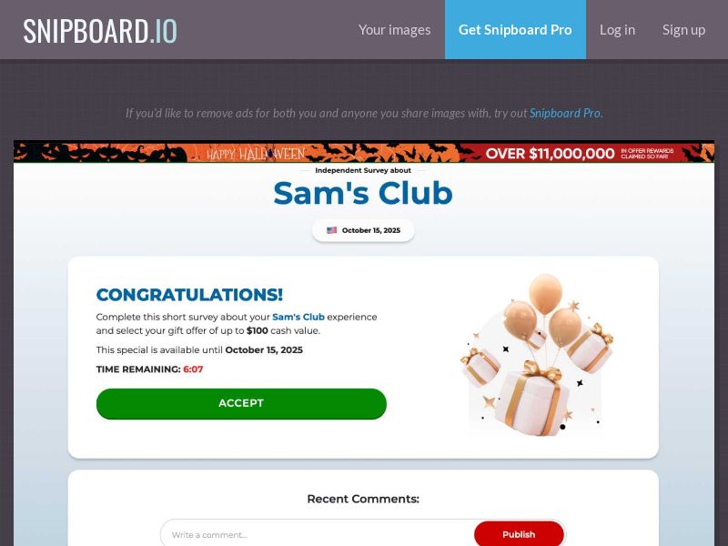 Alphabet - Offervall Sam's Club US - CC Submit