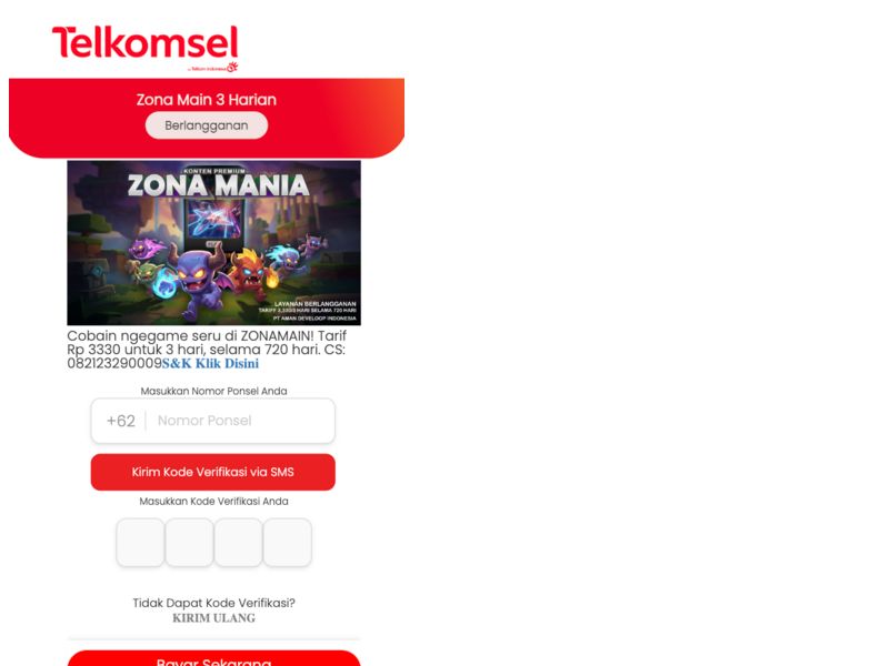 Gameszone Telkomsel